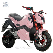 Motorcycle électrique moins cher 5000W 20000W 72V 20 / 80AH SKD Motorcycle de course électrique Z6 avec frein à disque Scooter électrique